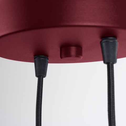 Sollux Lighting Lampa wisząca HALO 2P burgund
