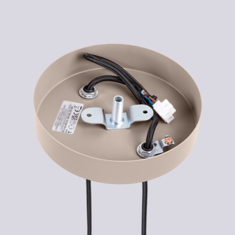 Sollux Lighting Lampa wisząca HALO 2P taupe