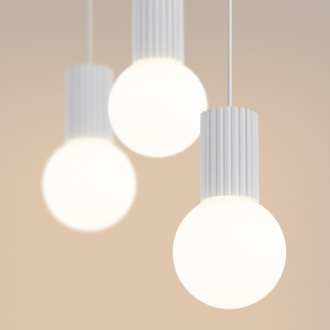 Sollux Lighting Lampa wisząca HALO 3L biała