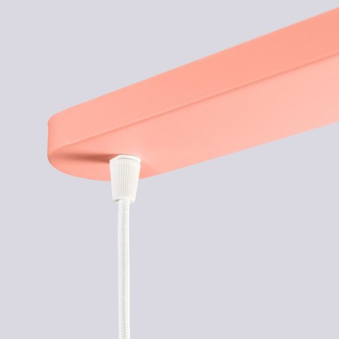 Sollux Lighting Lampa wisząca HALO 3L brzoskwiniowa