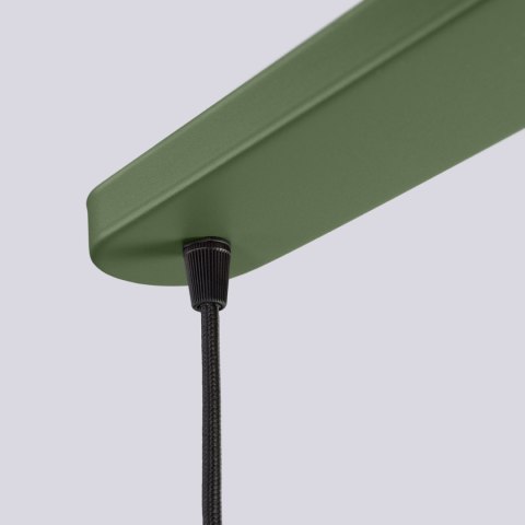 Sollux Lighting Lampa wisząca HALO 3L zielona oliwka