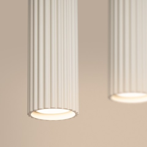 Sollux Lighting Lampa wisząca KARBON 4L beżowy