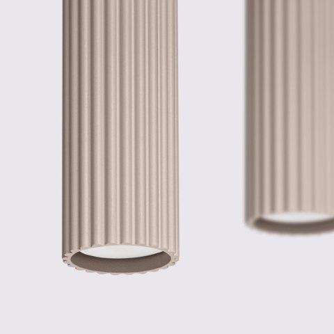 Sollux Lighting Lampa wisząca KARBON 4L taupe