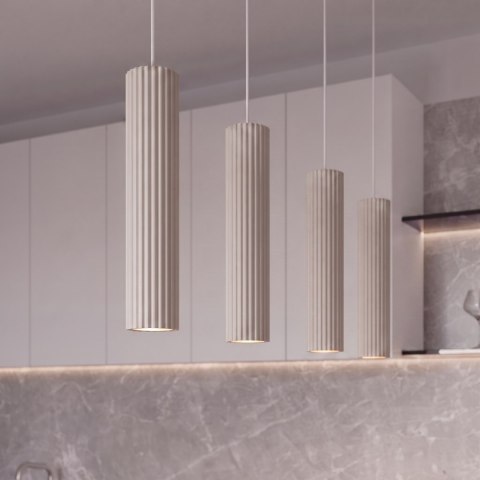 Sollux Lighting Lampa wisząca KARBON 4L taupe