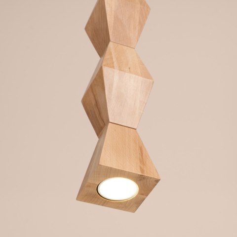 Sollux Lighting Lampa wisząca KUBBE średnia S