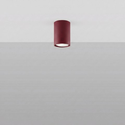 Sollux Lighting Plafon LAGOS 10 burgund