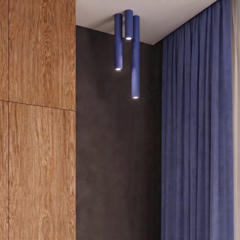 Sollux Lighting Plafon LAGOS 10 ultramaryna
