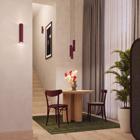 Sollux Lighting Kinkiet LAGOS 2 burgund