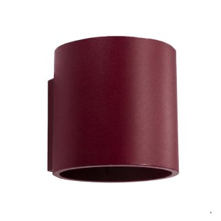 Sollux Lighting Kinkiet ORBIS 1 burgund