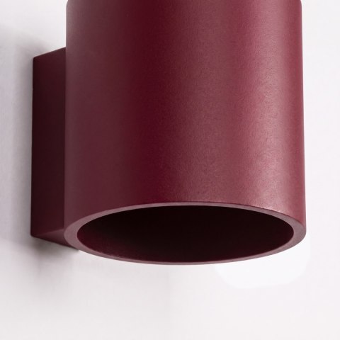 Sollux Lighting Kinkiet ORBIS 1 burgund