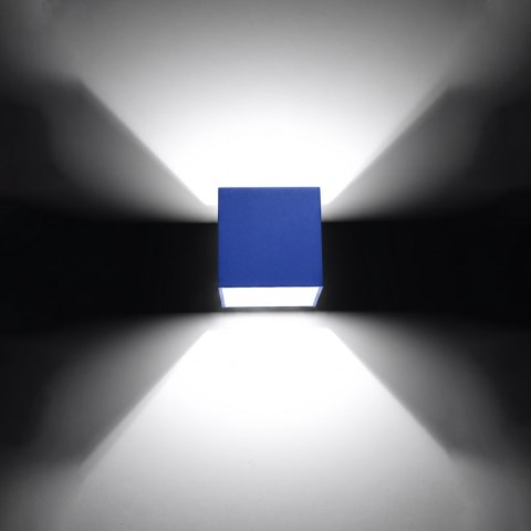 Sollux Lighting Kinkiet QUAD 1 ultramaryna