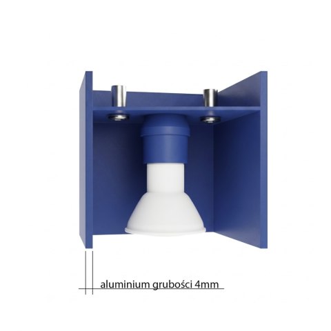 Sollux Lighting Kinkiet QUAD 1 ultramaryna