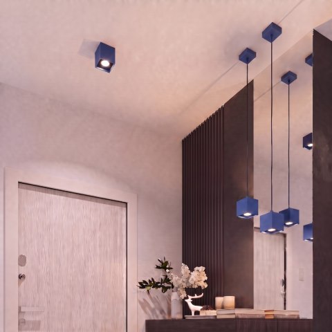 Sollux Lighting Kinkiet QUAD 1 ultramaryna