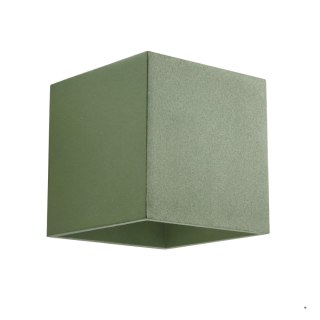Sollux Lighting Kinkiet QUAD 1 zielona oliwka