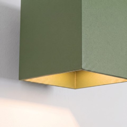 Sollux Lighting Kinkiet QUAD 1 zielona oliwka