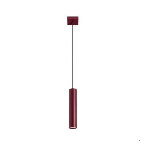 Sollux Lighting Lampa wisząca LAGOS 1 burgund