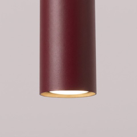 Sollux Lighting Lampa wisząca LAGOS 1 burgund