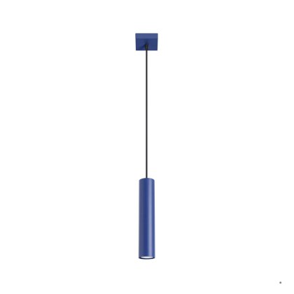 Sollux Lighting Lampa wisząca LAGOS 1 ultramaryna