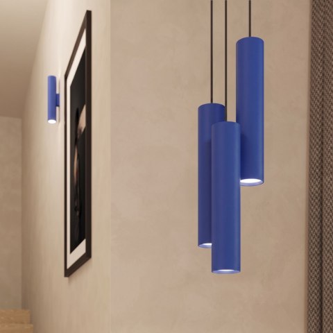 Sollux Lighting Lampa wisząca LAGOS 3L ultramaryna