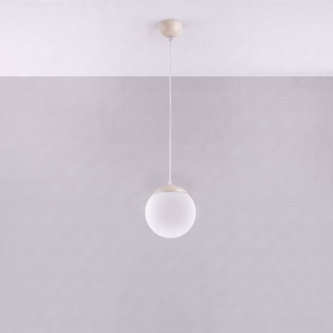 Sollux Lighting Lampa wisząca UGO 20 beżowa