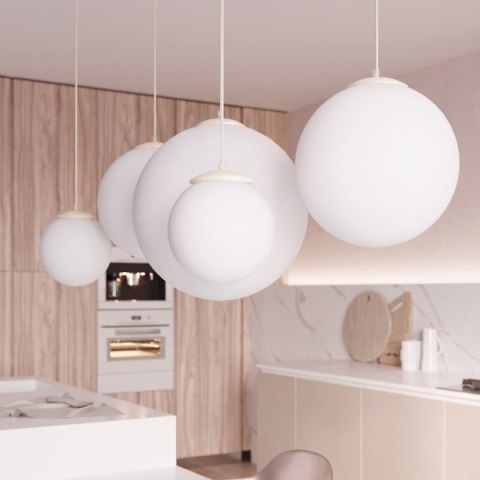 Sollux Lighting Lampa wisząca UGO 20 beżowa