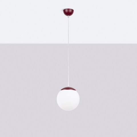 Sollux Lighting Lampa wisząca UGO 20 burgund