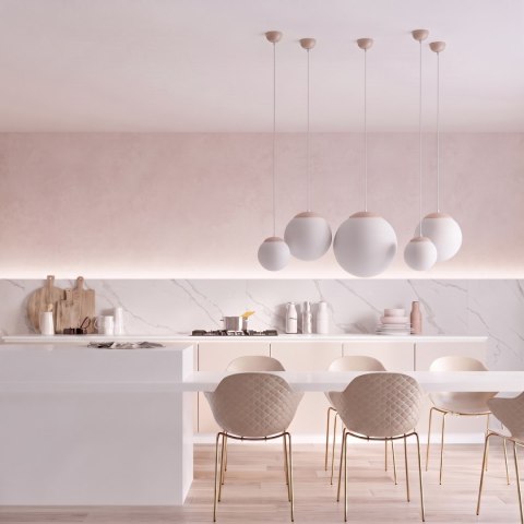 Sollux Lighting Lampa wisząca UGO 20 taupe