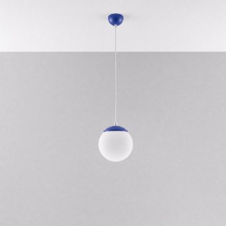 Sollux Lighting Lampa wisząca UGO 20 ultramaryna