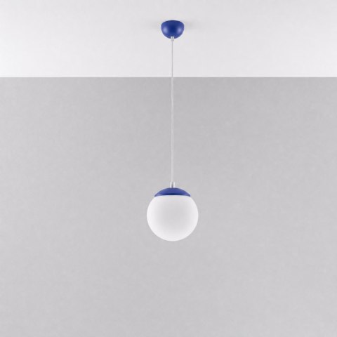 Sollux Lighting Lampa wisząca UGO 20 ultramaryna