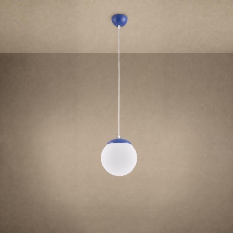 Sollux Lighting Lampa wisząca UGO 20 ultramaryna