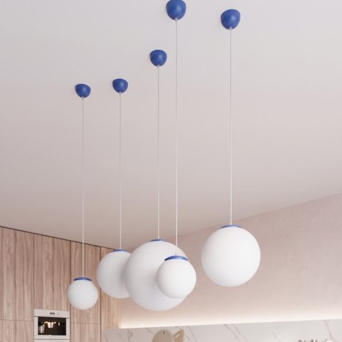 Sollux Lighting Lampa wisząca UGO 20 ultramaryna