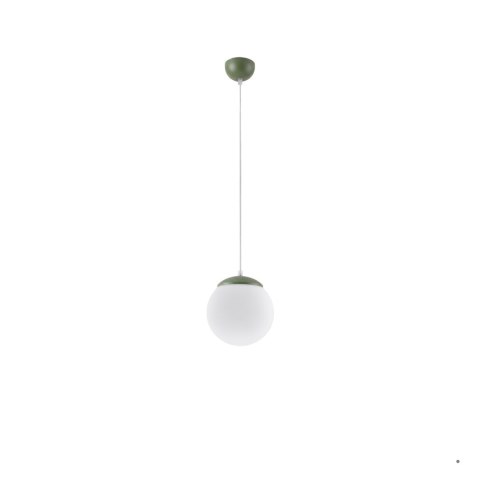 Sollux Lighting Lampa wisząca UGO 20 zielona oliwka