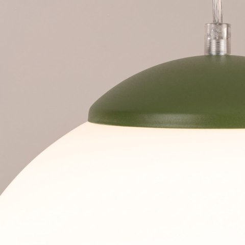 Sollux Lighting Lampa wisząca UGO 20 zielona oliwka