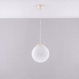 Sollux Lighting Lampa wisząca UGO 30 beżowa