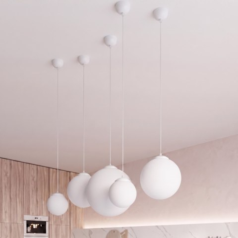 Sollux Lighting Lampa wisząca UGO 30 biała