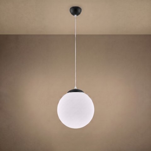 Sollux Lighting Lampa wisząca UGO 30 czarna