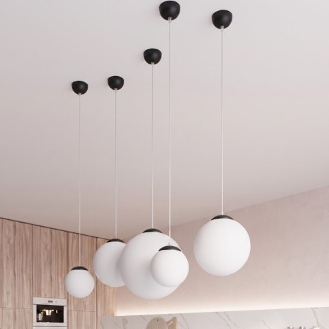 Sollux Lighting Lampa wisząca UGO 30 czarna