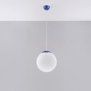 Sollux Lighting Lampa wisząca UGO 30 ultramaryna