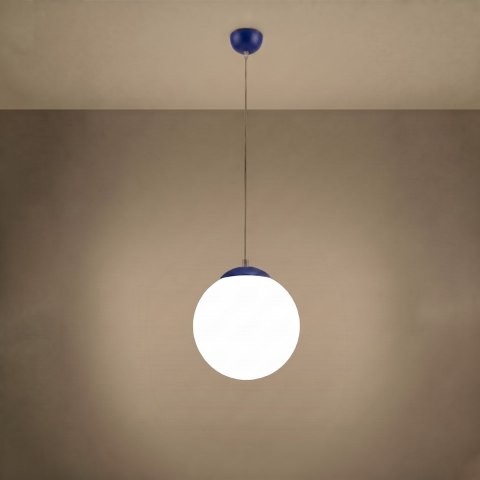 Sollux Lighting Lampa wisząca UGO 30 ultramaryna