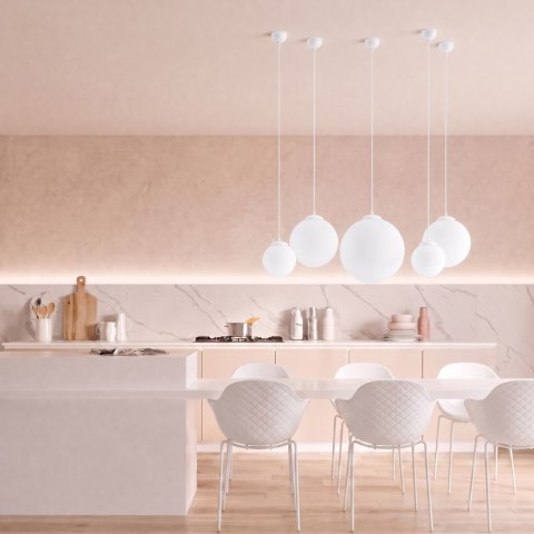 Sollux Lighting Lampa wisząca UGO 40 biała