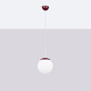 Sollux Lighting Lampa wisząca UGO 40 burgund