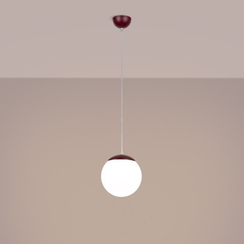 Sollux Lighting Lampa wisząca UGO 40 burgund