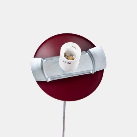 Sollux Lighting Lampa wisząca UGO 40 burgund