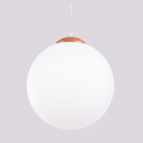 Sollux Lighting Lampa wisząca UGO 40 ochra czerwona
