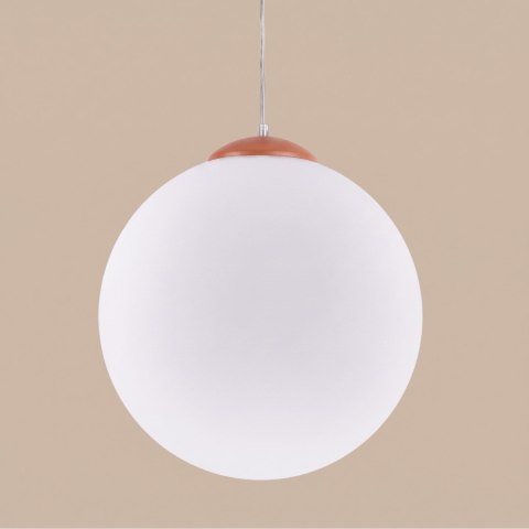 Sollux Lighting Lampa wisząca UGO 40 ochra czerwona