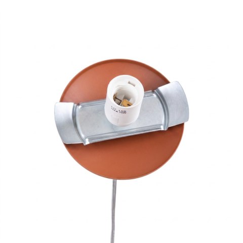Sollux Lighting Lampa wisząca UGO 40 ochra czerwona