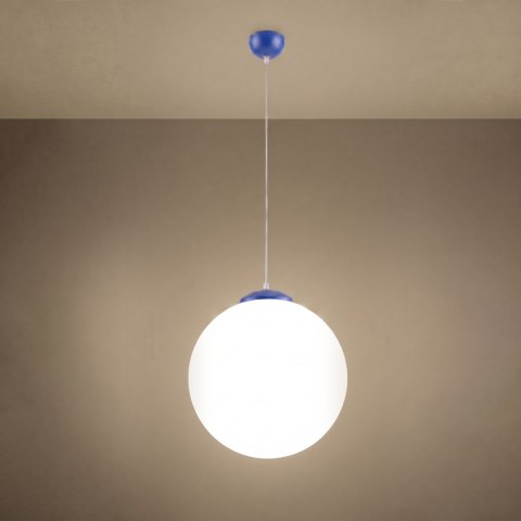 Sollux Lighting Lampa wisząca UGO 40 ultramaryna