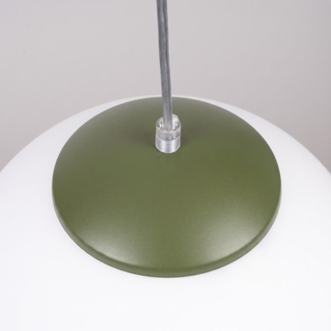 Sollux Lighting Lampa wisząca UGO 40 zielona oliwka