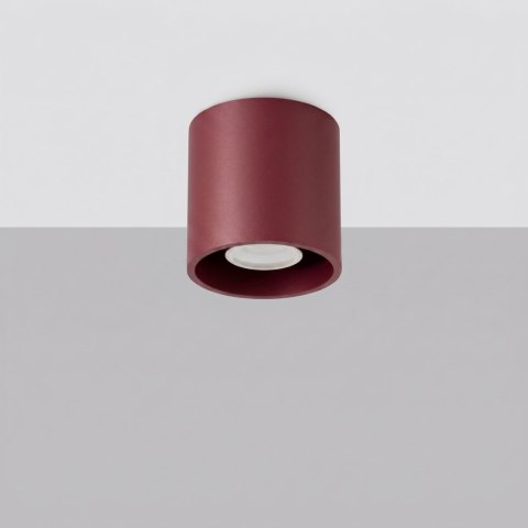 Sollux Lighting Plafon ORBIS 1 burgund