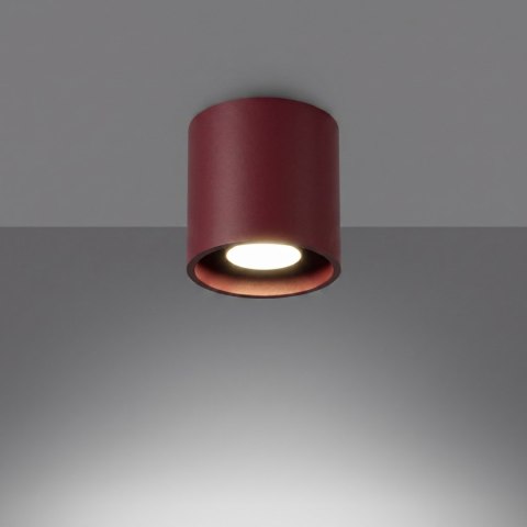 Sollux Lighting Plafon ORBIS 1 burgund